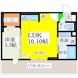 大善寺駅 徒歩5分 3階の物件間取画像